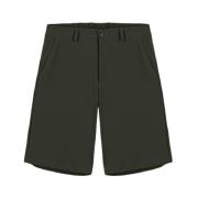 Groene Chino Shorts, Elegante Lijn, Regular Fit Colmar , Green , Heren