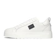 Heren Leren Sneakers Bold Antony Morato , White , Heren