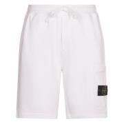 Witte Korte Broek Stone Island , White , Heren