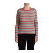 Round-neck Knitwear Dolce & Gabbana , Multicolor , Dames