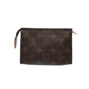 Pre-owned Canvas louis-vuitton-bags Louis Vuitton Vintage , Brown , Da...