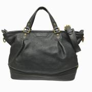 Pre-owned Leather louis-vuitton-bags Louis Vuitton Vintage , Black , D...