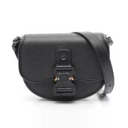 Pre-owned Leather shoulder-bags Dior Vintage , Black , Dames