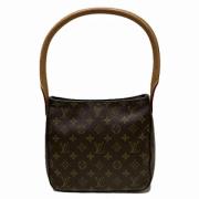 Pre-owned Canvas shoulder-bags Louis Vuitton Vintage , Brown , Dames