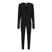 Zwart Jumpsuit Norma Kamali , Black , Dames