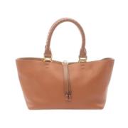 Pre-owned Leather totes Chloé Pre-owned , Brown , Dames