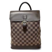 Pre-owned Fabric louis-vuitton-bags Louis Vuitton Vintage , Brown , Da...