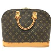 Pre-owned Canvas louis-vuitton-bags Louis Vuitton Vintage , Brown , Da...