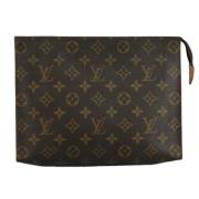 Pre-owned Canvas louis-vuitton-bags Louis Vuitton Vintage , Brown , Da...