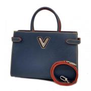 Pre-owned Fabric louis-vuitton-bags Louis Vuitton Vintage , Blue , Dam...