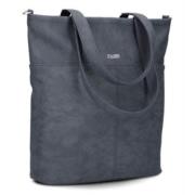 Blauwe Shopper Tas Zwei , Blue , Dames