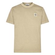 Stijlvolle T-shirts en Polos Stone Island , Beige , Heren