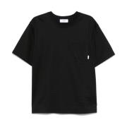 Zwarte T-shirts en Polos Lardini , Black , Heren