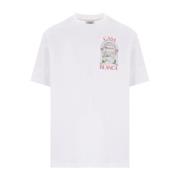 Grafische Print Witte T-shirts en Polo's Casablanca , White , Heren