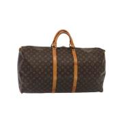 Pre-owned Canvas louis-vuitton-bags Louis Vuitton Vintage , Brown , Da...