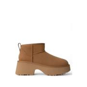 Klassieke Ultra Mini New Heights Laarzen UGG , Brown , Dames