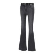 Zwarte Beat Denim Jeans Liu Jo , Black , Dames