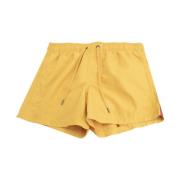 Heren zwemshorts met vetersluiting Sundek , Yellow , Heren