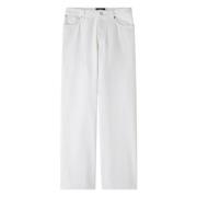 Minimalistische katoenen broek A.p.c. , White , Dames