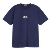 Blauw Jersey T-shirt Barrow , Blue , Heren