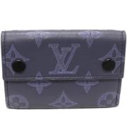 Pre-owned Canvas wallets Louis Vuitton Vintage , Blue , Dames