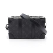 Pre-owned Canvas crossbody-bags Louis Vuitton Vintage , Black , Heren