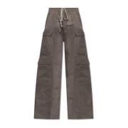 Linnen broek Rick Owens , Gray , Heren