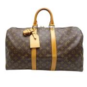 Pre-owned Canvas louis-vuitton-bags Louis Vuitton Vintage , Brown , Da...