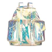 Pre-owned Plastic backpacks Louis Vuitton Vintage , Multicolor , Dames