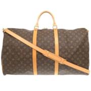 Pre-owned Canvas louis-vuitton-bags Louis Vuitton Vintage , Brown , Da...