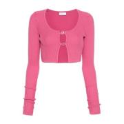 Rode Cardigan Blumarine , Pink , Dames