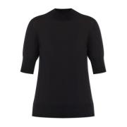 Top met opstaande kraag Jil Sander , Black , Dames