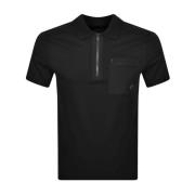 Heren Dalon Polo Zwart Moose Knuckles , Black , Heren