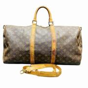 Pre-owned Canvas handbags Louis Vuitton Vintage , Brown , Dames