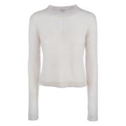 Stijlvolle Gebreide Top Cruna , Beige , Dames