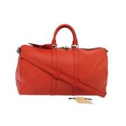 Pre-owned Leather louis-vuitton-bags Louis Vuitton Vintage , Red , Dam...