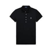 Julie Pique - Zwart Poloshirt Ralph Lauren , Black , Heren