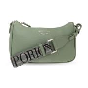 Schoudertas met logo Emporio Armani , Green , Dames