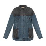 Denimjack in 'oversize' stijl R13 , Blue , Dames