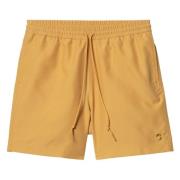 Sneldrogende zwembroek met geborduurd logo Carhartt Wip , Yellow , Her...