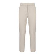 Pegno Slim-Fit Broek Sand Max Mara , Beige , Dames