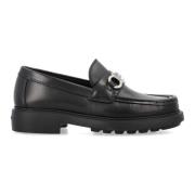 Klassieke Nero Loafers Aw24 Salvatore Ferragamo , Black , Heren