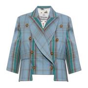 Blazer met ruitpatroon Vivienne Westwood , Blue , Dames