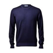 Stijlvol Paricollo Shirt Gran Sasso , Blue , Heren