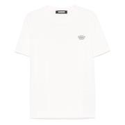 Off White Jersey T-Shirt Barrow , Beige , Heren