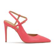 Roze pumps met open hiel Kazar , Pink , Dames