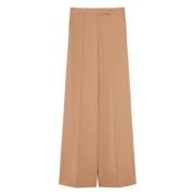 Elegante Ninfa Kameel Jurk Max Mara , Brown , Dames