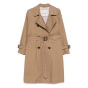 Lente Kamel Trenchcoat Max Mara , Brown , Dames