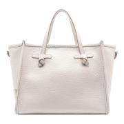 Sabbia Marcella Leren Crossbody Tas Gianni Chiarini , White , Dames