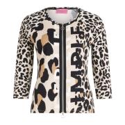 Dierenprint Ritssluiting Shirtjas Betty Barclay , Multicolor , Dames